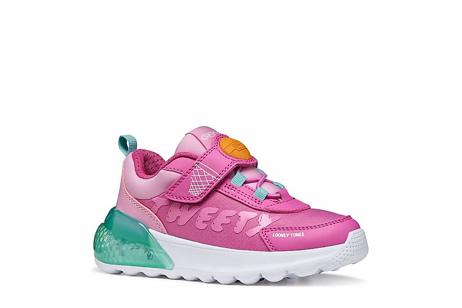 Geox Sneaker "Blinkschuh J ACTIVART ILLUMINUS" Halbschuh, Klettschuh, Blink günstig online kaufen