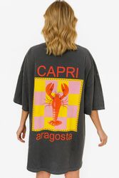 Worldclassca Print-Shirt Worldclassca Oversized CAPRI Print günstig online kaufen