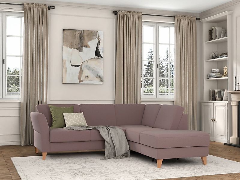 sit&more Ecksofa "Visby L-Form" Wahlweise mit Bettfunktion und Stauraum, fr günstig online kaufen