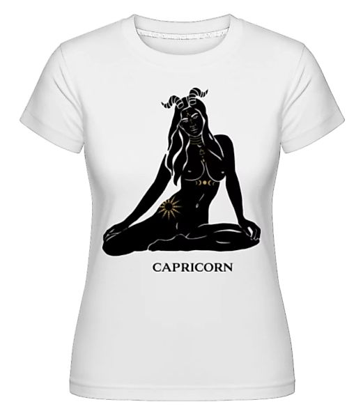 Female Zodiac Sign Capricorn · Shirtinator Frauen T-Shirt günstig online kaufen