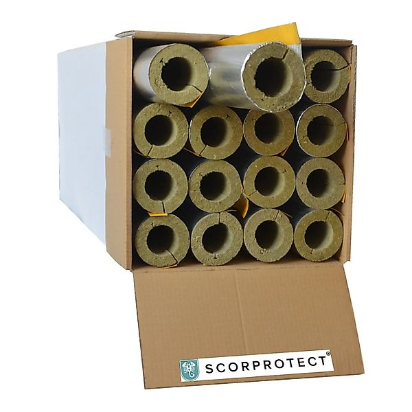 Scorprotect Karton Rohrisolierung Alu 54 MM X 20 MM günstig online kaufen