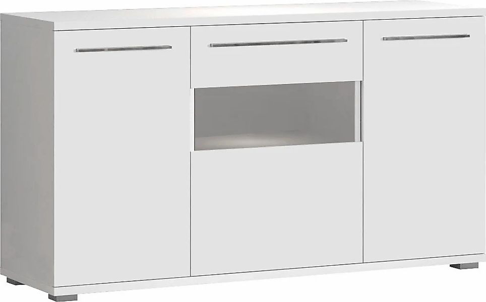 Places of Style Kommode "Piano", (H/B/T): 84,6/150/45,2cm), Hochglanz UV la günstig online kaufen