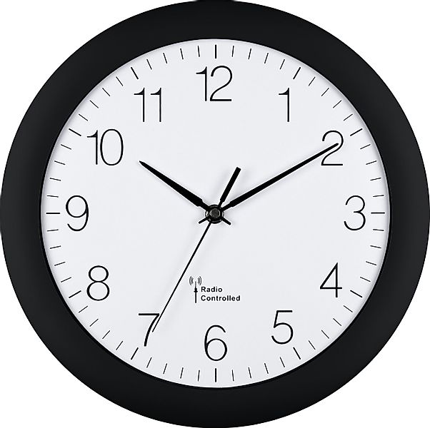 EUROTIME Funkwanduhr EUROTIME Funkwanduhr besticht durch ihr zeitloses, sch günstig online kaufen