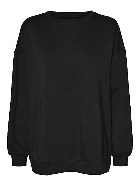 VERO MODA Oversize Sweatshirt Damen Schwarz günstig online kaufen
