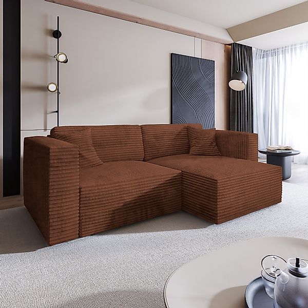 Masseno Ecksofa NERIO mit Schlaffunktion L-Form, günstig online kaufen