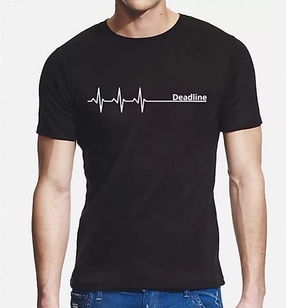Deadline ;) T-shirt Dicke Qualität, Enger Sitz / Figurbetont günstig online kaufen
