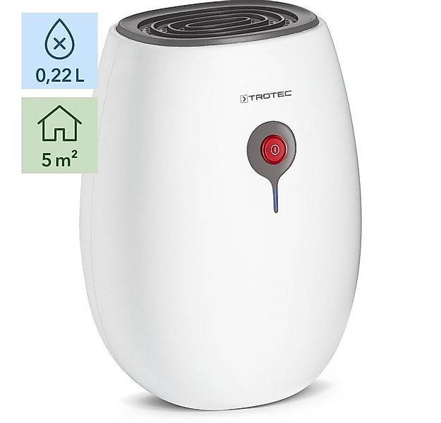 TROTEC Luftentfeuchter TTP 2 E, für 12 m³ Räume, Entfeuchtung 0,22 l/Tag, T günstig online kaufen
