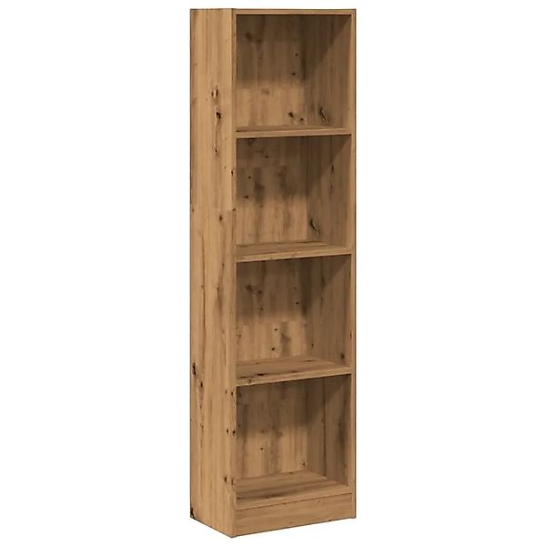 vidaXL Bücherregal Artisan-Eiche 40x24x143 cm Holzwerkstoff 857791 günstig online kaufen