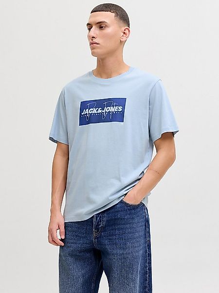 Jack & Jones Rundhalsshirt JJCOLE PRINT TEE SS CREW NECK günstig online kaufen