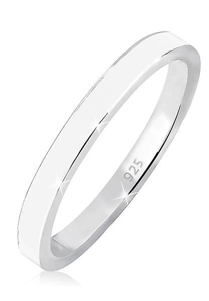 Elli Fingerring Stapelring Basic Emaille 925 günstig online kaufen