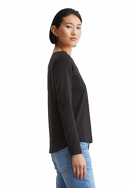 Marc OPolo Langarmshirt "in Organic Cotton-Qualität" günstig online kaufen