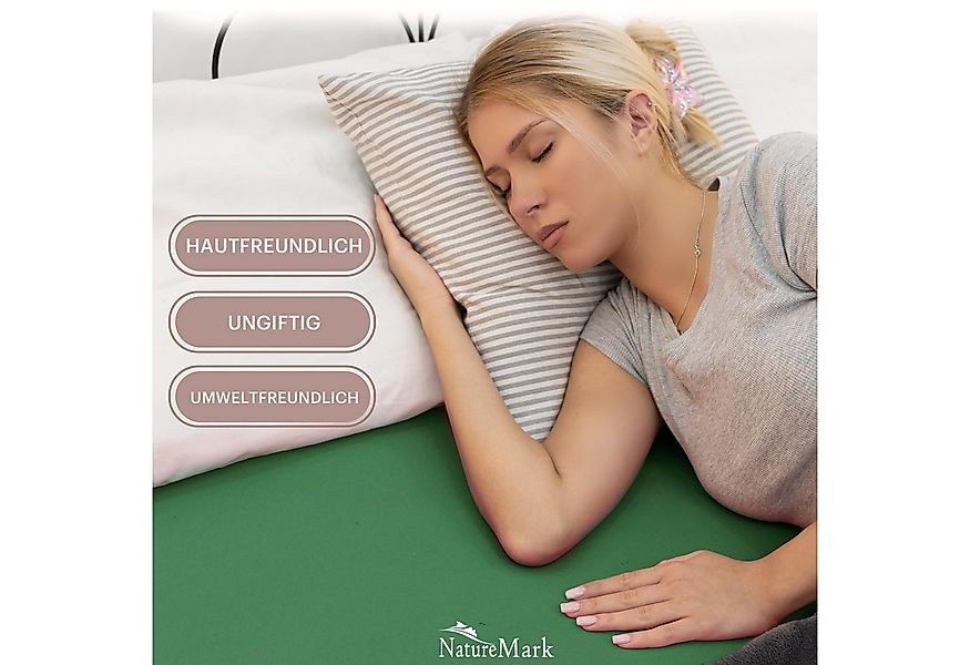NatureMark Spannbettlaken Jersey Basic Spannbetttuch, 100% Baumwolle, Gummi günstig online kaufen
