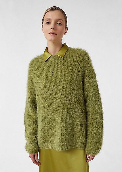 comma Longpullover Strickpullover Kuscheliger Oversize-Strickpullover günstig online kaufen