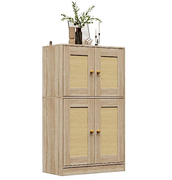 FUFU&GAGA Sideboard mit 4 Türen und günstig online kaufen