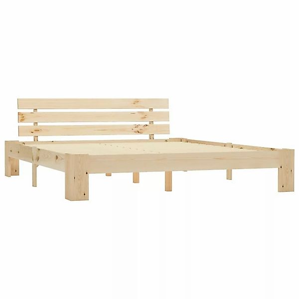 Bettgestell Massivholz Kiefer 180 × 200 Cm günstig online kaufen
