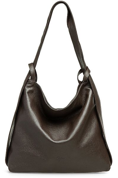 Caspar Schultertasche 2 in 1 XL Leder Damen Rucksack Tasche - PREMIUM LINE günstig online kaufen