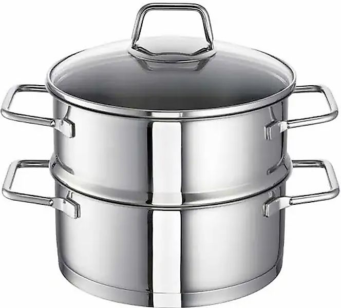 SCHULTE-UFER Dampfgartopf »Wega« Edelstahl 18/10 1 Stk. tlg. Dampfkochtopf, günstig online kaufen
