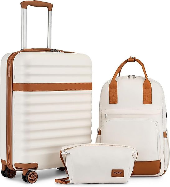KONO Trolley Handgepäck Koffer Reisekoffer von günstig online kaufen