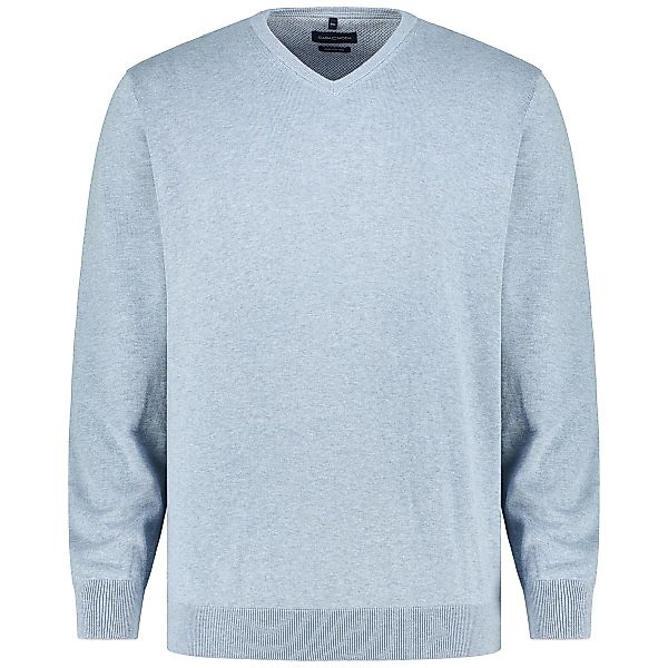 CASA MODA Feinstrickpullover aus Pima-Baumwolle Farbe blau Größe: 6XL günstig online kaufen