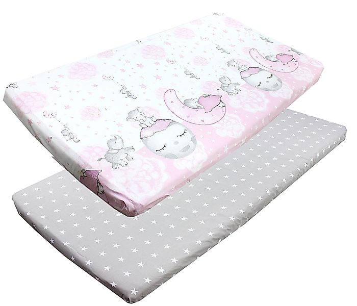 TupTam Spannbettlaken Baby Spannbettlaken Spannbetttuch für günstig online kaufen