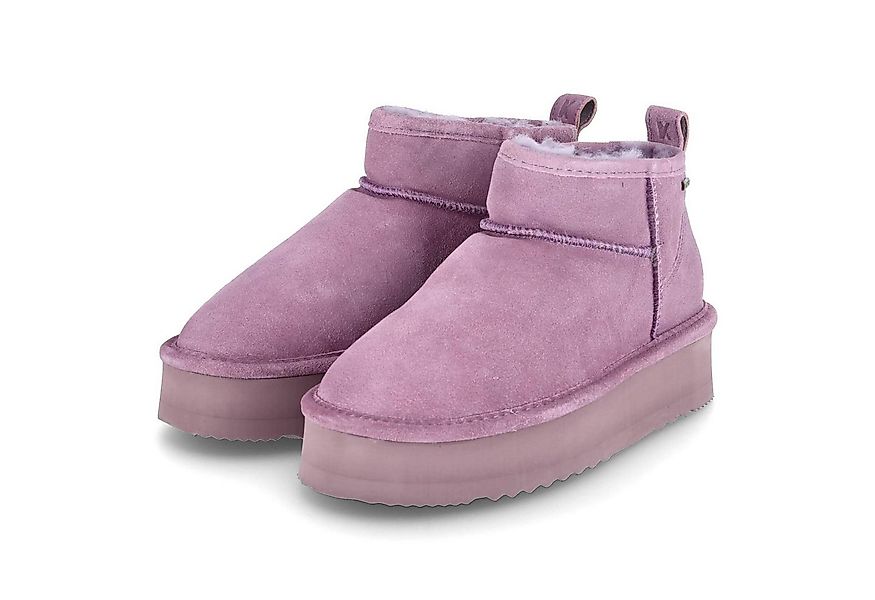 Kaerlek Kaerlek K3537M-6060 Dk. Lavander Damen Rauleder lila Winterstiefel günstig online kaufen