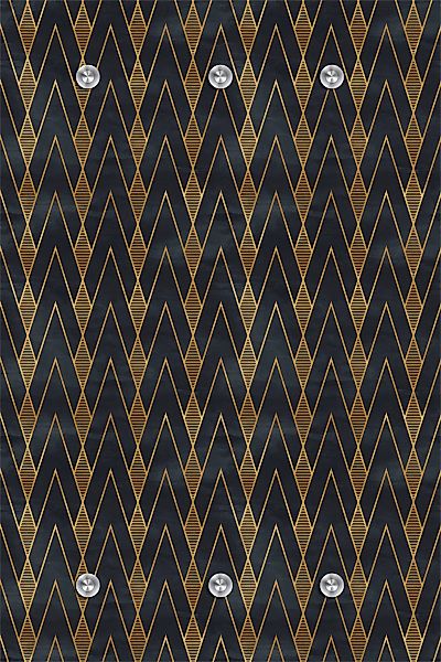 queence Garderobenleiste "Zacken" mit 6 Haken, 80 x 120 cm günstig online kaufen