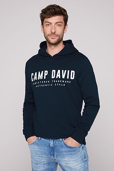 CAMP DAVID Kapuzensweatshirt mit Logo-Print günstig online kaufen
