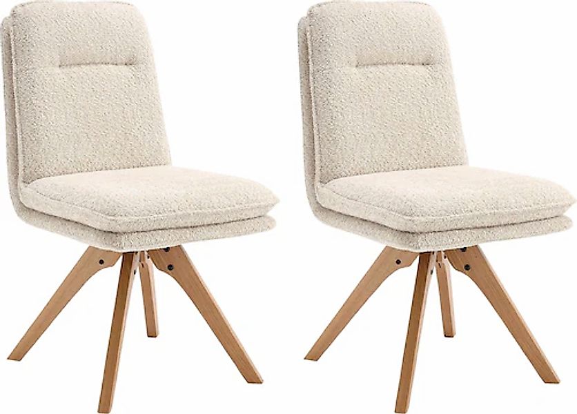 Home affaire Esszimmerstuhl »Valencia«, (Set), 2 St., Boucle, verschiedene günstig online kaufen