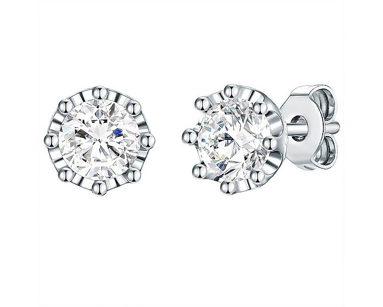 Lulu & Jane Paar Ohrstecker Set: AV180 (2-tlg), verziert mit Kristallen von günstig online kaufen