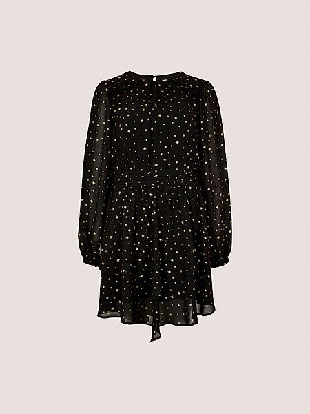 Apricot Chiffonkleid günstig online kaufen