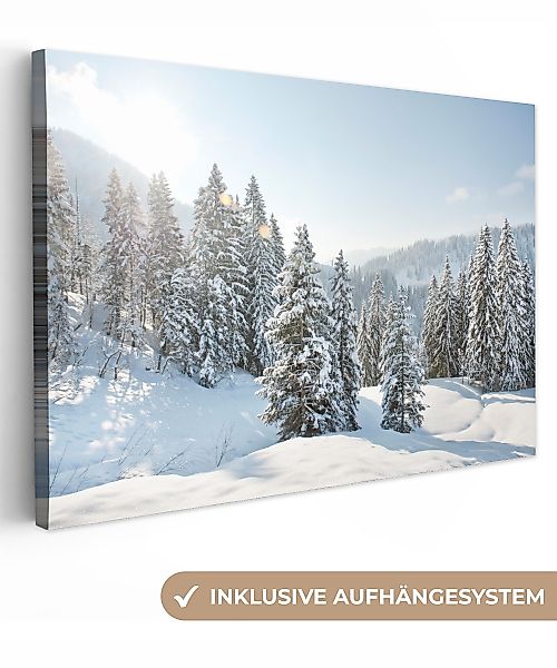 OneMillionCanvasses® Leinwandbild Die Sonne scheint auf günstig online kaufen