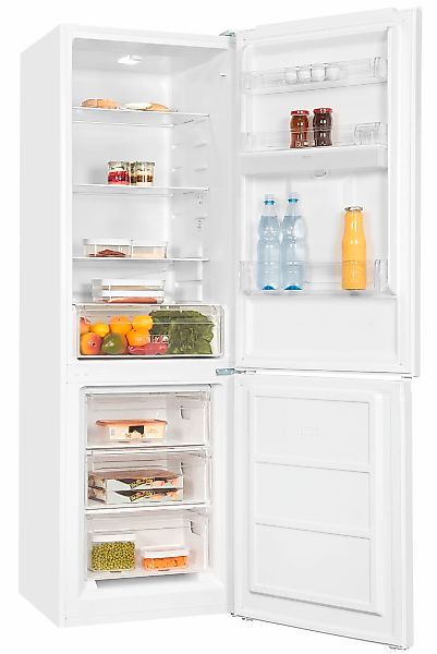 exquisit Kühl-/Gefrierkombination "KGC320-95-E-WS-040C" 185,8 hoch 60 breit günstig online kaufen