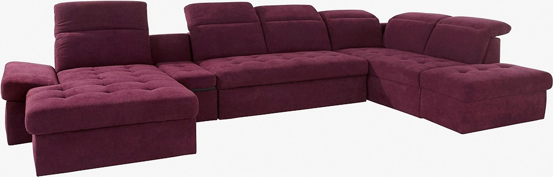 sit&more Wohnlandschaft "Stardust U-Form" inklusive Kopfteilverstellung, Ar günstig online kaufen