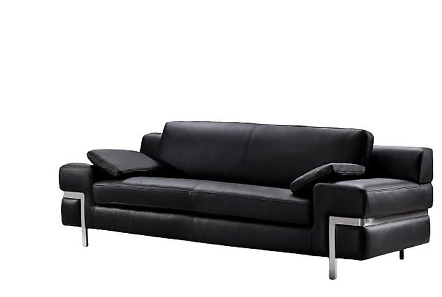 Salottini 3-Sitzer Verkürzte Lieferzeit 3er Sofa Bormio XL 3-Sitzer Leder C günstig online kaufen