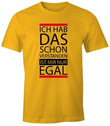 MoonWorks Print-Shirt Herren T-Shirt - Ich günstig online kaufen
