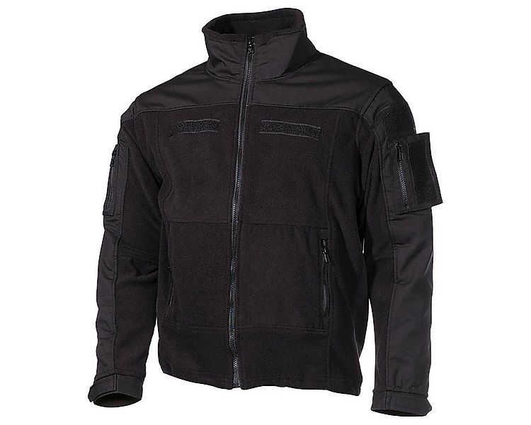 MFH Outdoorjacke Trekking Fleece-Jacke, "Combat", schwarz M günstig online kaufen