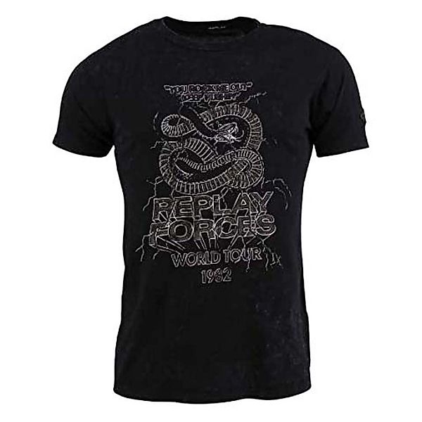 Replay M3445.000.22038a T-shirt 3XL Black günstig online kaufen