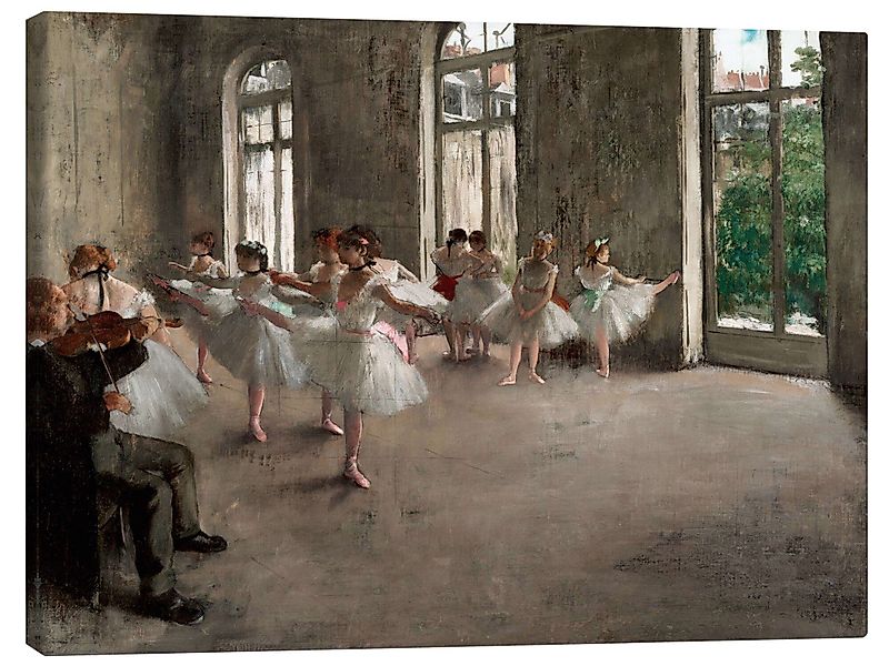 Posterlounge Wandbild Die Probe, Edgar Degas, günstig online kaufen