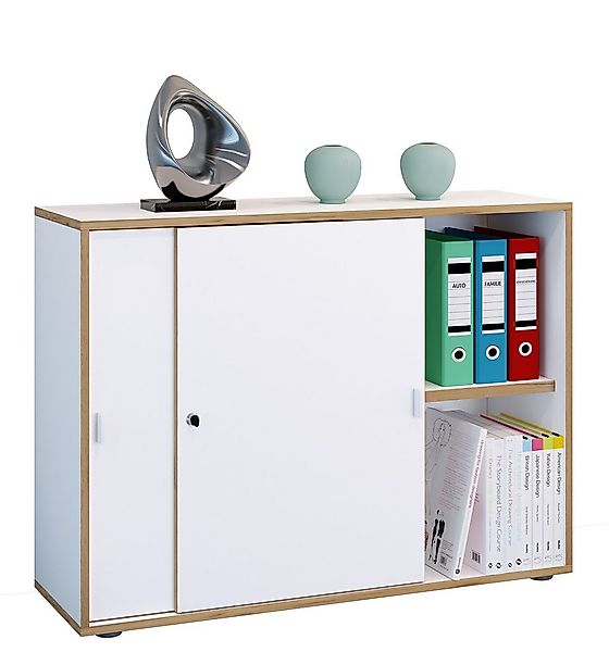 VCM Aktenschrank Büroschrank Aktenschrank Schiebetüren Salia 2fach günstig online kaufen