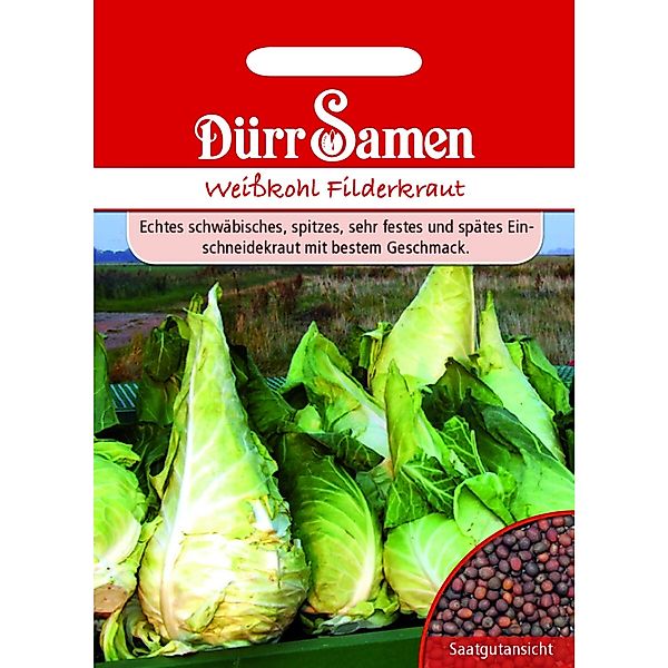 Dürr Samen Weißkohl Spitzkraut Saatgut günstig online kaufen