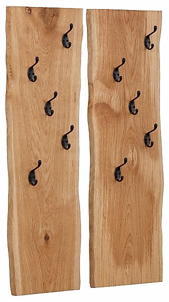 Home affaire Garderobenpaneel "Brodi" Maße pro Paneel (B/T/H): 25/2/100 cm, günstig online kaufen