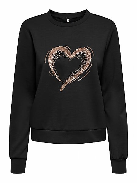 ONLY Sweatshirt "ONLMARCY L/S O-NECK BOX UB CC SWT" günstig online kaufen