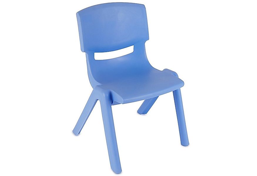 BIECO Stuhl Bieco Kinderstuhl bis 80 kg belastbar, stapelbar & kippsicher S günstig online kaufen