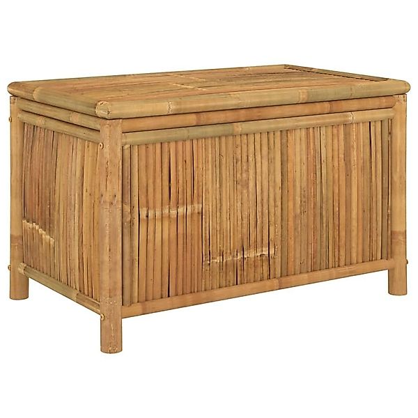 furnicato Gartenbox Gartentruhe 90x52x55 cm Bambus günstig online kaufen