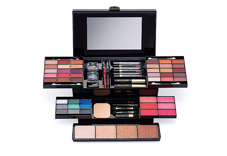 KINSI Schmink-Set Make-up-Koffer mit Lippenstift,Lidschatten & Blush,Komple günstig online kaufen