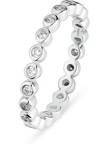 Esprit Silberring ESPRIT Damen-Damenring 925er Silber 21 Zirkonia, Zirkonia günstig online kaufen