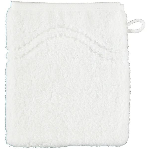 Ross Cashmere Feeling 9008 - Farbe: weiß - 00 - Waschhandschuh 16x22 cm günstig online kaufen