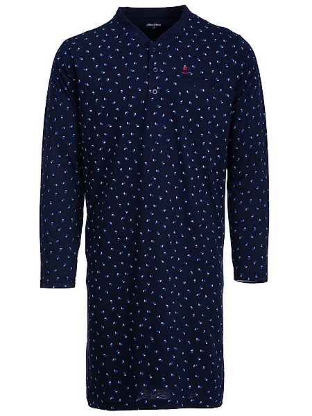 Henry Terre Nachthemd Nachthemd Langarm - Rauten Stern günstig online kaufen