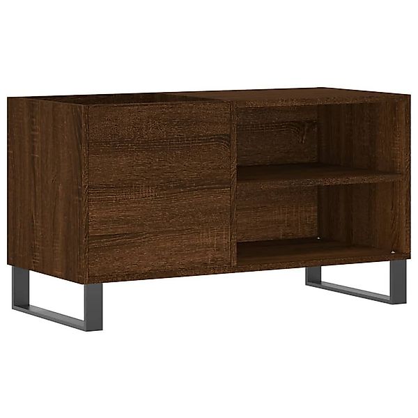 vidaXL Media-Regal Plattenschrank Braun Eichen-Optik 85x38x48 günstig online kaufen