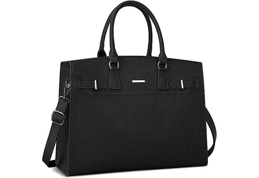 LuxusKollektion Handtasche Handtasche Damen Schwarz PU Leder Shopper Groß W günstig online kaufen